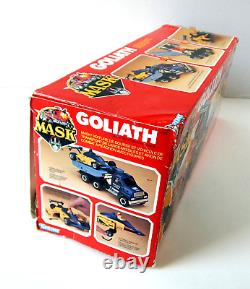 Vintage Kenner MASK Goliath Set with Figures Box Instructions Near Complete