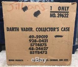 Vintage Kenner Star Wars ESB Darth Vader Carrying Case in Mailer Box Very Nice