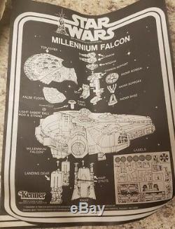Vintage Kenner Star Wars Empire Strikes Back ESB 1981 Millennium Falcon Box RARE