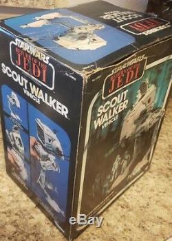 Vintage Kenner Star Wars Return Jedi ROTJ Scout Walker AT-ST 1983 Box Catalog