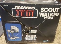 Vintage Kenner Star Wars Return Jedi ROTJ Scout Walker AT-ST 1983 Box Catalog