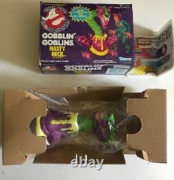 Vintage Kenner The Real Ghostbusters 1986 Gobblin' Goblins Nasty Neck Open Box