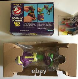 Vintage Kenner The Real Ghostbusters 1986 Gobblin' Goblins Nasty Neck Open Box