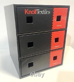 Vintage Knoll Textiles Storage Box With Drawers