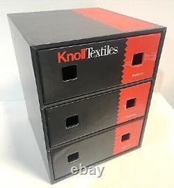 Vintage Knoll Textiles Storage Box With Drawers