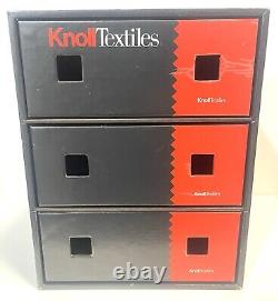 Vintage Knoll Textiles Storage Box With Drawers