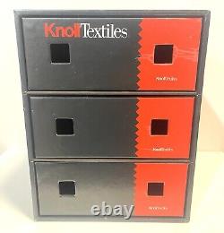 Vintage Knoll Textiles Storage Box With Drawers