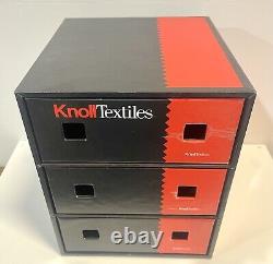 Vintage Knoll Textiles Storage Box With Drawers