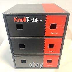 Vintage Knoll Textiles Storage Box With Drawers