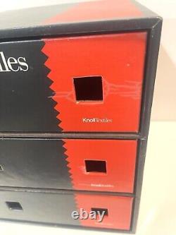 Vintage Knoll Textiles Storage Box With Drawers