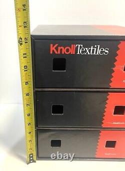 Vintage Knoll Textiles Storage Box With Drawers