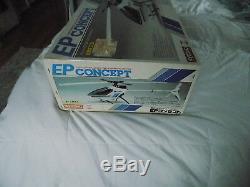 Vintage Kyosho Concept EP Helicopter NEW IN BOX VERY RARE