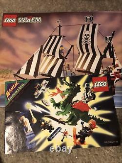 Vintage. LEGO 6286 Pirates Skull's Eye Schooner Set. 1993. Used Free Shipping