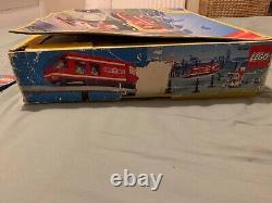Vintage LEGO 6399 Airport Shuttle Monorail Working Complete Including Manual Box