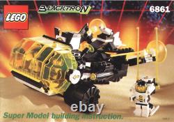Vintage LEGO Blacktron II Super Vehicle 6861 (6851,6878, 6887) Rare 1993