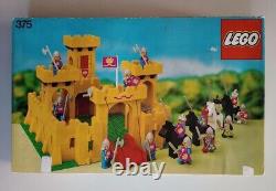 Vintage LEGO Classic Castle 375 / 6075 with instructions and box, RARE