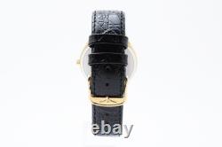 Vintage LONGINES Lyre L4.759.2 Gold 35mm Quartz Men's Watch Excellent Box JAPAN