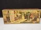 Vintage Large 14 3/4 Jewelry Box Italy Florence Gilt Wood Renaissance Scene