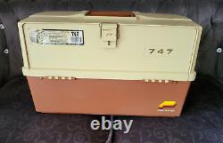 Vintage Large Plano 747 Fishing Tackle Box
