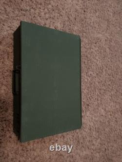 Vintage Laundry Pins In Steel Box Approx 370 Pc Perfect Condition Stamped