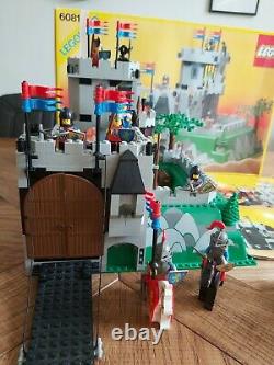 Vintage Lego 6081 Castle king's mountain from 1990 Complete with BOX + 6039