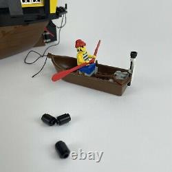 Vintage Lego 6285 Black Seas Barracuda Pirate Ship Boat 1989 Legoland & Manual