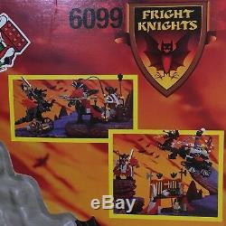 Vintage Lego Fright Knights Traitor Transport 6099 with Dragon Cave NIB 1997