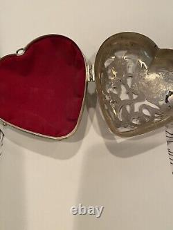 Vintage Lenox Sterling Heart Box