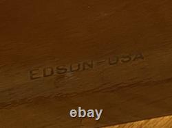 Vintage Liberty Wood Storage Box Desktop File Box -sailboat Box-edson USA