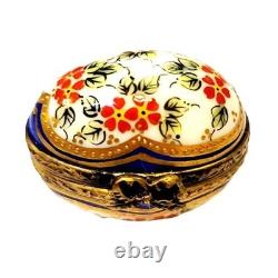 Vintage Limoges Egg Box for Collectors