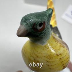 Vintage Limoges France Pheasant Trinket Box Chamart Bird Cottagecore