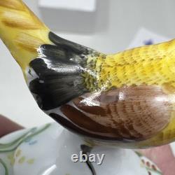 Vintage Limoges France Pheasant Trinket Box Chamart Bird Cottagecore