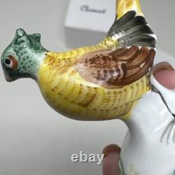 Vintage Limoges France Pheasant Trinket Box Chamart Bird Cottagecore