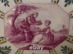 Vintage Limoges Hand-painted Porcelain Trinket Box