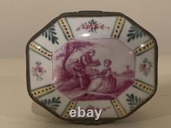 Vintage Limoges Hand-painted Porcelain Trinket Box