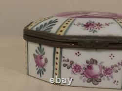 Vintage Limoges Hand-painted Porcelain Trinket Box