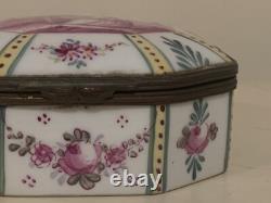 Vintage Limoges Hand-painted Porcelain Trinket Box