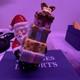 Vintage Limoges Peint Main Santa With Presents Trinket Box Retired