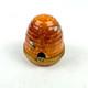 Vintage Limoges Rochard Beehive Porcelain Hinged Box Honeybees Hand Painted