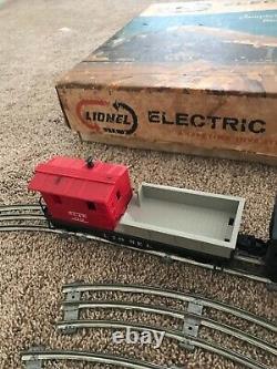 Vintage Lionel Electric Train Set #11550 Steam Freight Train Original Box