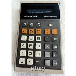 Vintage Lloyds Accumatic 322 Portable Electronic Calculator Brand New in Box