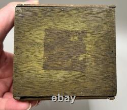 Vintage Lot of 6 Trinket Jewelry Boxes Various Sizes & Shapes Glass, Wood, beadw