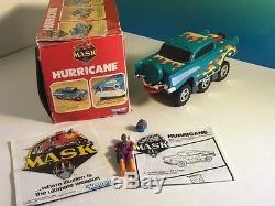 Vintage M. A. S. K. 1986 Kenner Mask Vehicle Box Hurricane 1957 Chevy Hondo Maclean