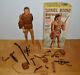 Vintage Marx Daniel Boone Action Figure With Box & Accessories 11 Plastic 1964
