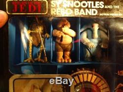 Vintage MAX REBO BAND Star Wars COMPLETE ORIGINAL 1983 with FAN MADE BOX