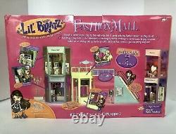 Vintage MGA Lil BratzComplete 5 In 1 Fashion Mall With Nerva Doll New In Box