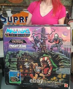 Vintage MOTU Fright Zone Masters of the Universe He-Man with Box 1985 The Horde