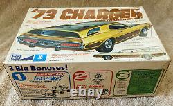 Vintage MPC 73 Dodge Charger Customizing Kit Plastic Model 1973 Box Rare'73