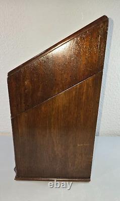 Vintage Mahogany Knife Box Camacho Roldan Made in Colombia