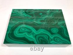 Vintage Malachite Hinged Box